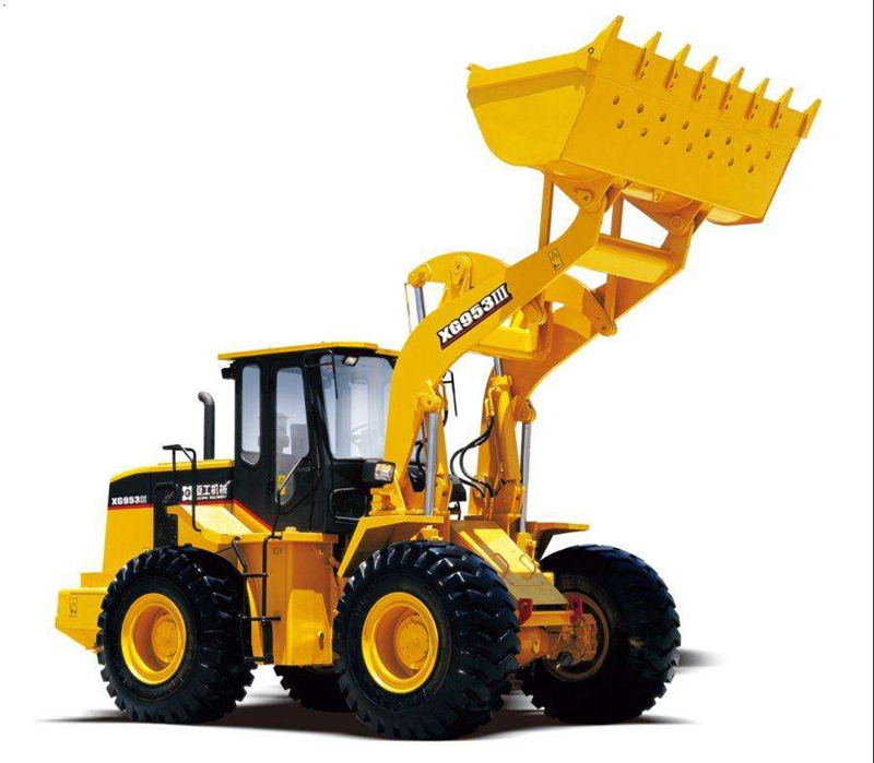 Loader type radiator
