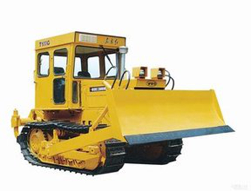 Bulldozer type radiator